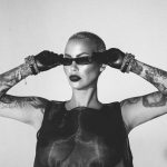 Amber Rose Topless Nipples for Galore Magazine