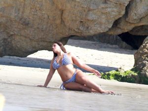Ashley Graham Big Fat Washed Up Malibu Bikini