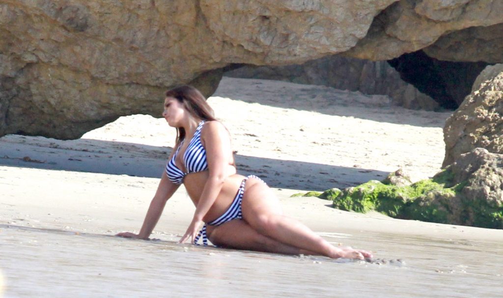 Ashley Graham Big Fat Washed Up Malibu Bikini 