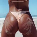 Kristina Mendonca Big Ass TIny Thong Bikini