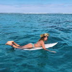 Anastasia Ashley Surfer Booty Ass Eating Bikini