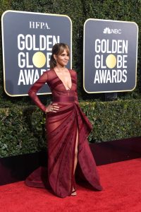 Golden Globes Halle Berry Tits See Through