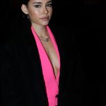 Madison Beer Pink Suit Braless Tits