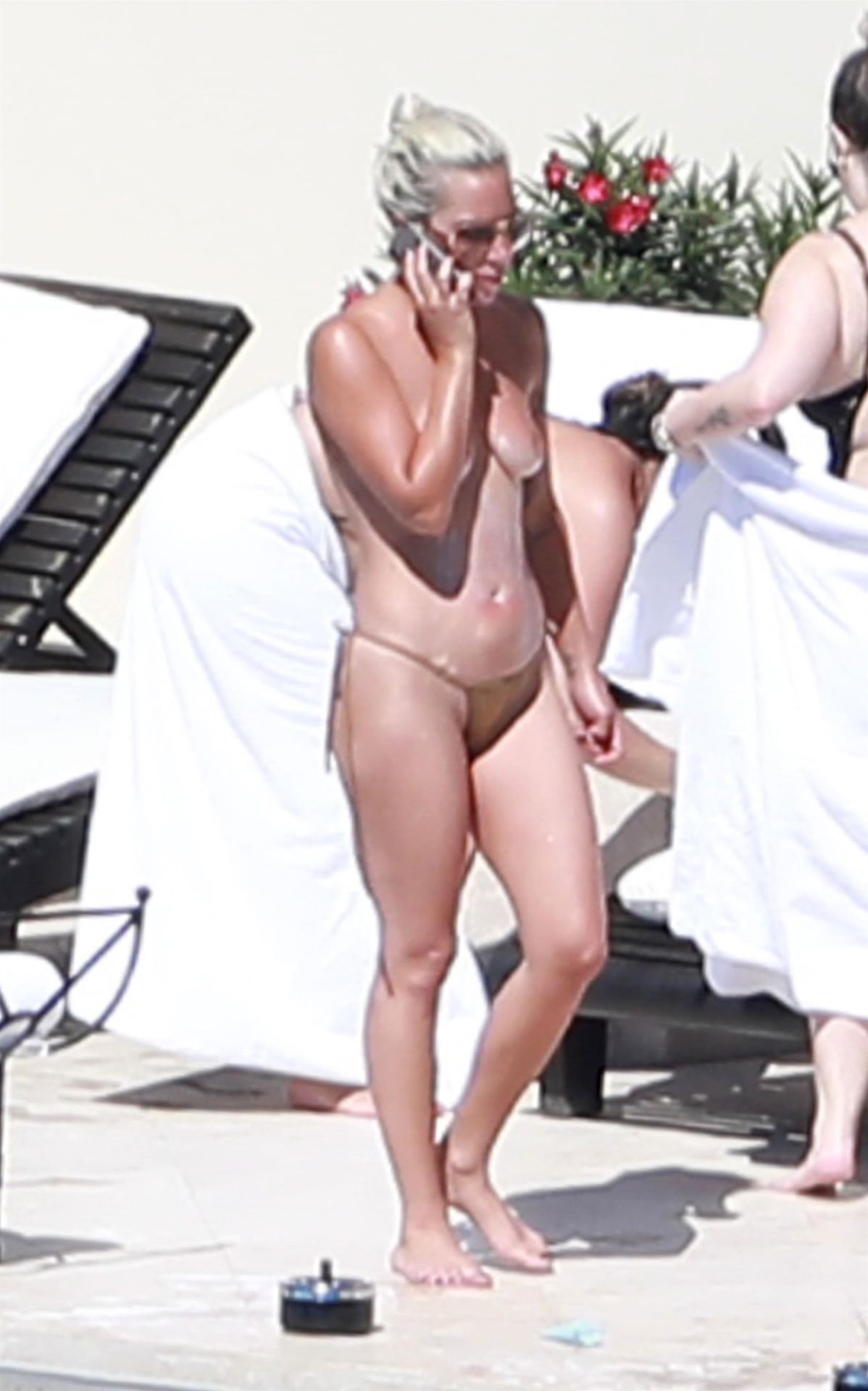 Lady Gaga Topless Vacation 1 11