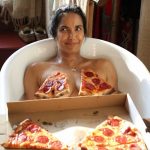 Padma Lakshmi Topless Pizza Tits