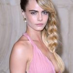 cara delevingne tits out for dior