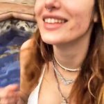 Bella Thorne Meth Face Tits White Bikini