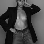 Jessica Clements Topless for LOfficiel