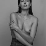 Jessica Clements Topless for LOfficiel