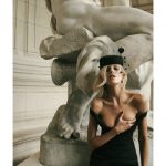 Anja Rubik Tits Out for Fashion