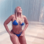 Ashanti Wet Bikini Pussy Dance