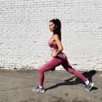 Nicole Scherzinger Booty Workout Tight Leggings