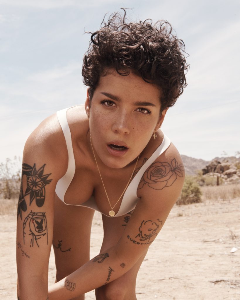 Halsey Rolling Stone Tits