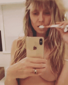 Heidi Klum Topless Dental Fetish 3