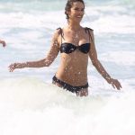 Alessandra Ambrosio Bikini Wet