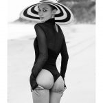 Bella Hadid Topless for Fashion