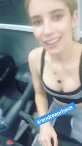 Emma roberts tits