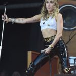 Miley Cyrus Tits at Glastonbury