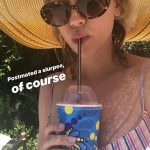 lili reinhart sweaty swimsuit