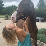 Bella Hadid Torturing a Horse
