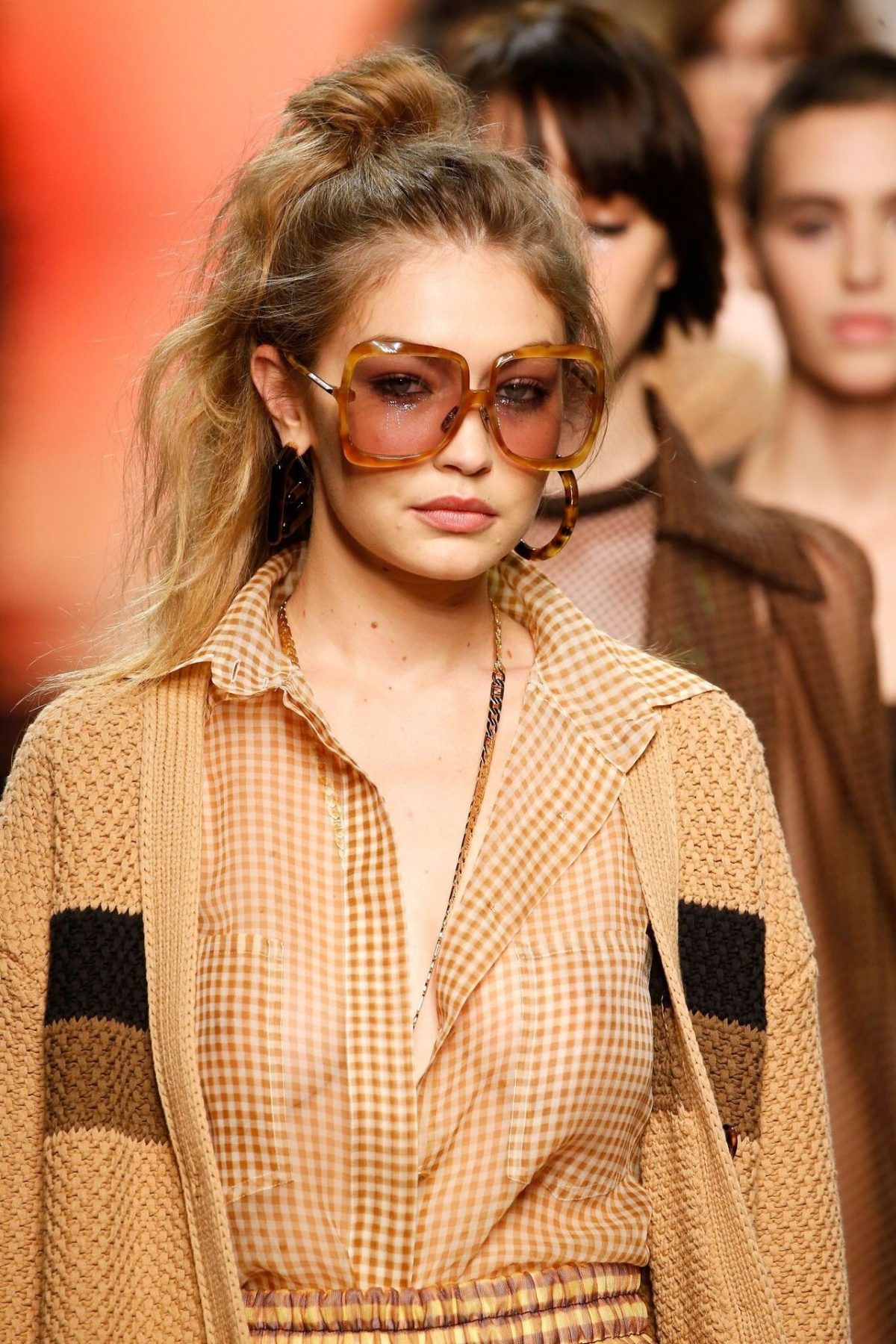 Gigi Hadid Nipples For Fashion Of The Day 5731