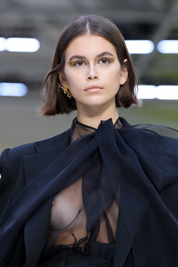 Kaia Gerber Nipples See Through