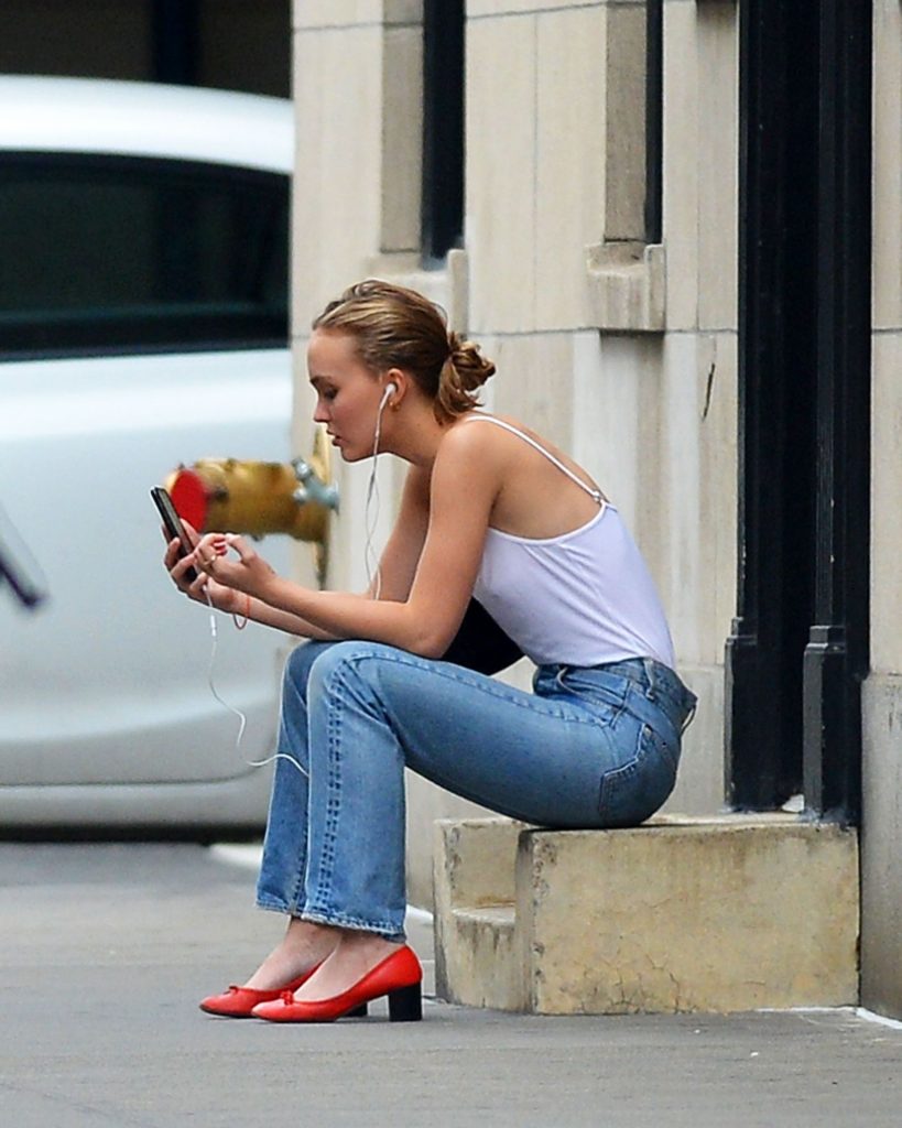 Lily Rose Depp Hard Nipples Of The Day