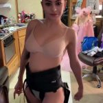 Charli XCX Titty Bounce Nude Bra