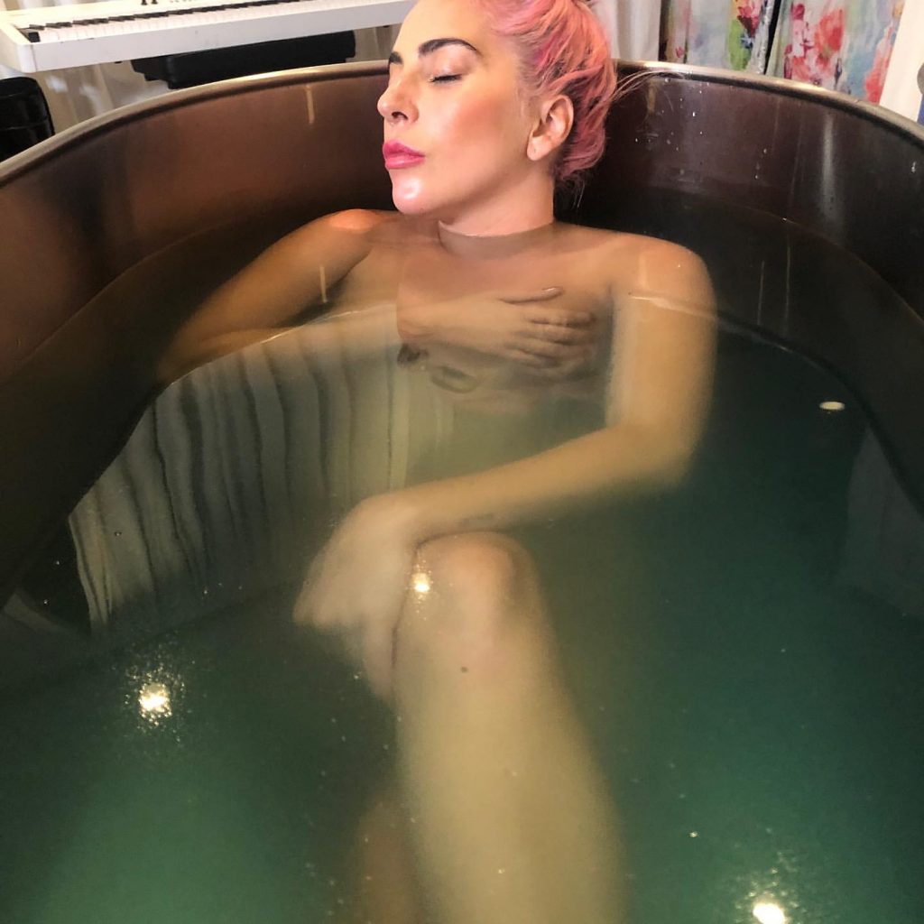 Lady Gaga Ice Bath Naked