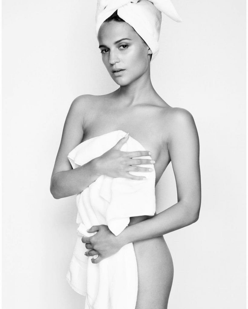 Towel Series Alicia Vikander