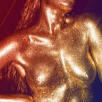 Ariadna Gutierrez Naked Body Glitter
