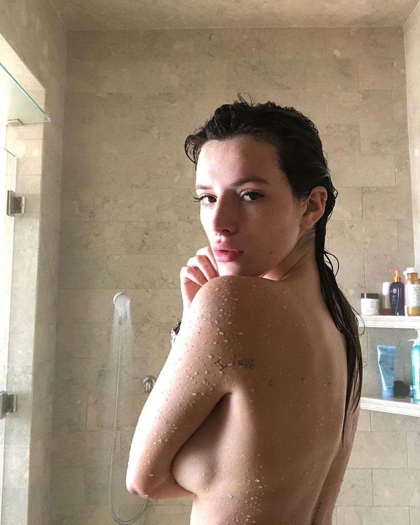 Bella Thorne Shower Erotica