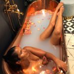 Padma Lakshmi Naked Dirty Bath Water