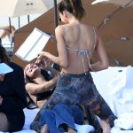 Kendall Jenner Bella Hadid Lesbian Bikini