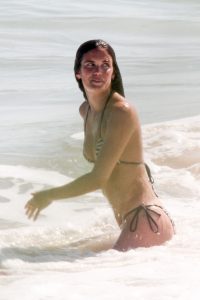 Sara Sampaio Wet Bikini