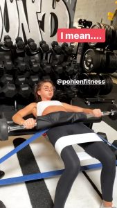 Sarah Hyland Fitness