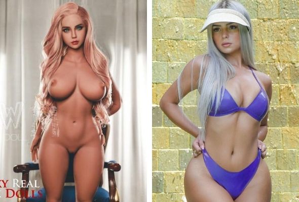 Sexy Real Sex Dolls and Twin Demi Rose