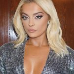 Bebe Rexha Tits Low Cut Sexy Cleavage