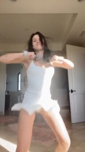 Bella Thorne Upskirt Panty Flash