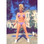 Britney Spears Bikini Yoga