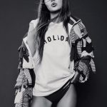 Gigi Hadid Tits Out Russia Bra Panties