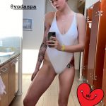 Ireland Baldwin Nipples See Through Bodysuit