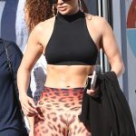 Jennifer Lopez Tight Leggings