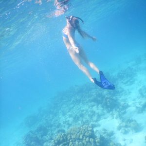 Sailor Brinkley Cook Underwater Bikini
