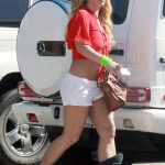 Britney Spears Hard NIpples Broken Foot