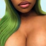 Nicki Minaj Cleavage Nip Slip