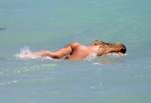 Candice Swanepoel Not Self Isolating Miami