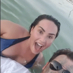 Demi Lovato Wet Swimsuit