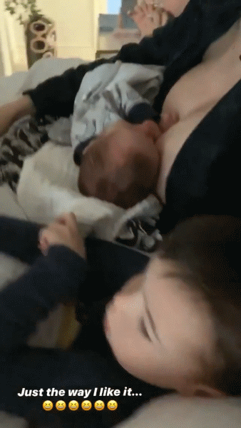 Eva Amurri Single Mom Breastfeeding