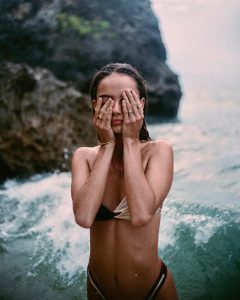 Inka Williams See Through Nipples Wet Bikini